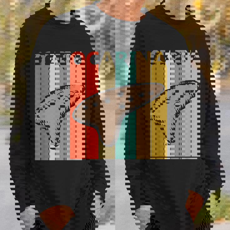 オカリナ 楽器 スウェットシャツ 彼への贈り物