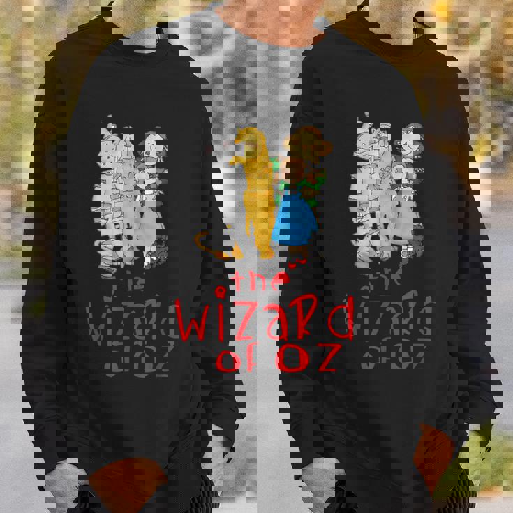 オズの魔法使い ヴィンテージ ファンタジー ドロシー ブリキの男 かかしライオン スウェットシャツ 彼への贈り物