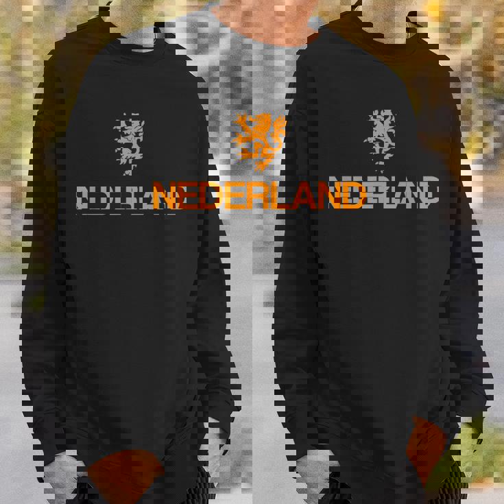 オランダエンブレムライオンオランダ スウェットシャツ 彼への贈り物