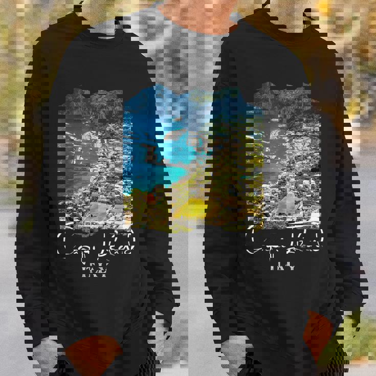 カプリ島 カプリお土産 カプリ島 スウェットシャツ 彼への贈り物