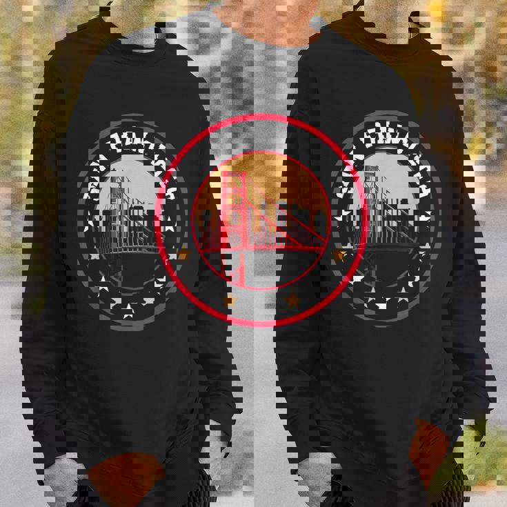 カリフォルニア サンフランシスコ シティ ギフト ブリッジ お土産f スウェットシャツ 彼への贈り物