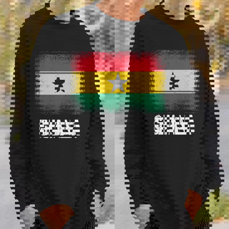 ガーナの旗 ガーナ 長袖tシャツ スウェットシャツ 彼への贈り物