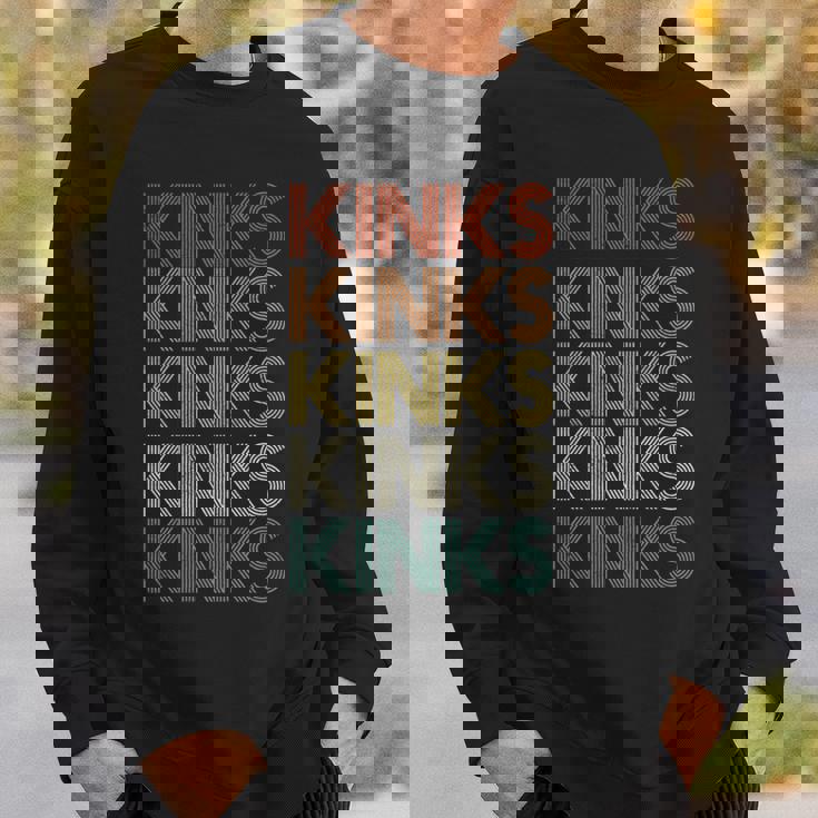 キンクス ヴィンテージ レトロ 長袖tシャツ スウェットシャツ 彼への贈り物