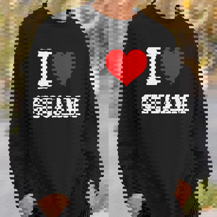 グアム I Love Guam スウェットシャツ 彼への贈り物