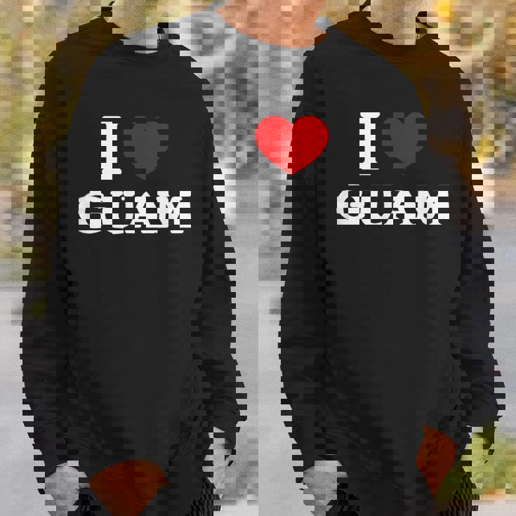 グアムアイハートグアムお土産i Love Guam スウェットシャツ 彼への贈り物