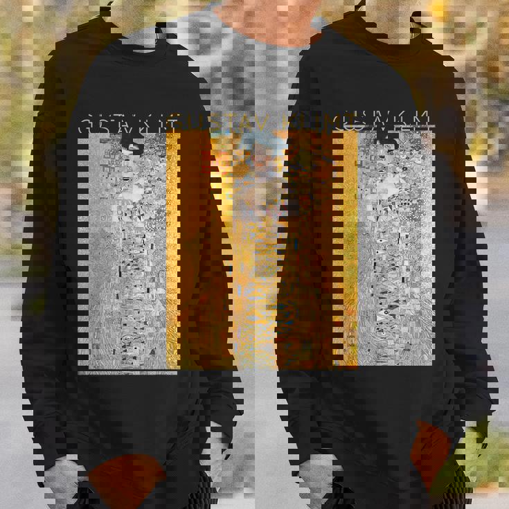 グスタフ・クリムト アデル・ブロッホ・バウアーの肖像 アーティスト向け スウェットシャツ 彼への贈り物