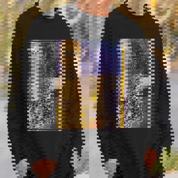 グスタフ・クリムト パラス・アテネ 2 アーティスト向け スウェットシャツ 彼への贈り物