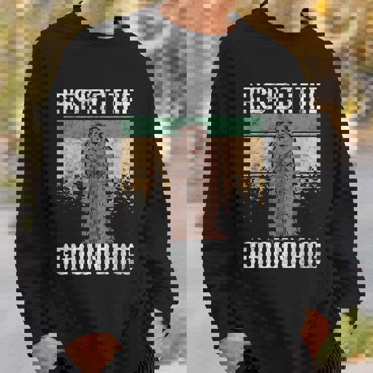 グラウンド・ホッグ Respect The Groundhog スウェットシャツ 彼への贈り物