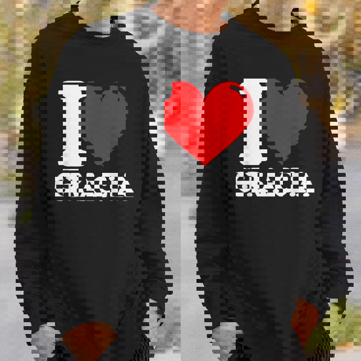 グレイシアが好き スウェットシャツ 彼への贈り物