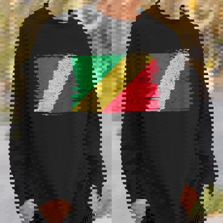 コンゴ民主共和国 旗 Democratic Republic Congo Flag Pride Proud スウェットシャツ 彼への贈り物