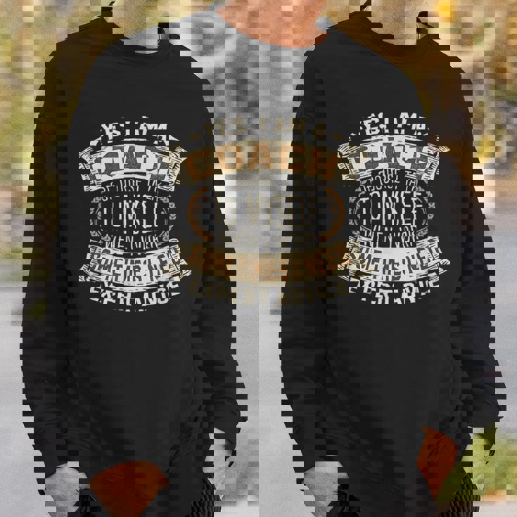 コーチ I トレーナー I 面白いフレーズ I コーチ スウェットシャツ 彼への贈り物