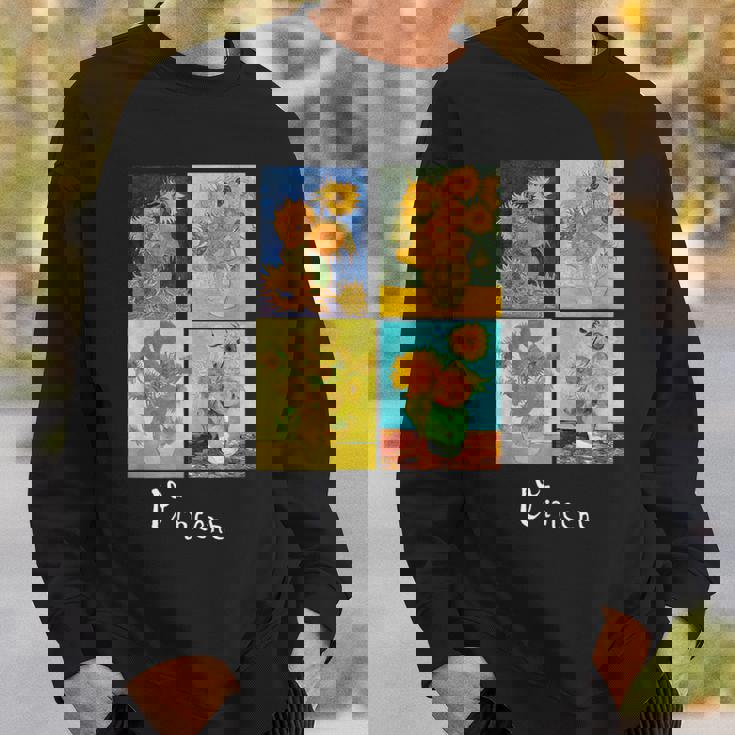 ゴッホの有名な芸術絵画 ひまわりvan Gogh スウェットシャツ 彼への贈り物