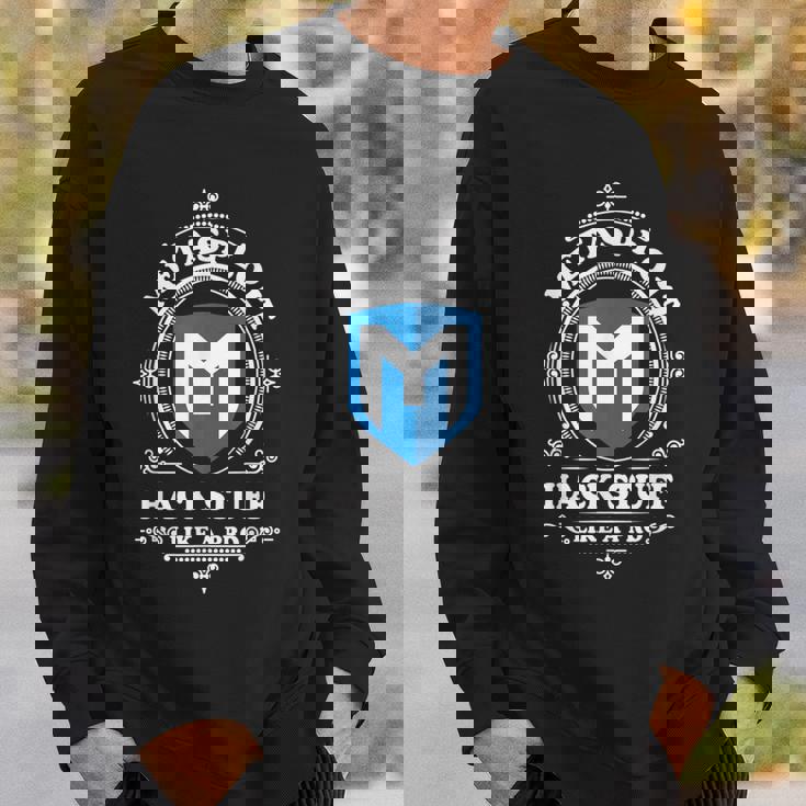 サイバーセキュリティ Metasploit プロのようなものをハック スウェットシャツ 彼への贈り物