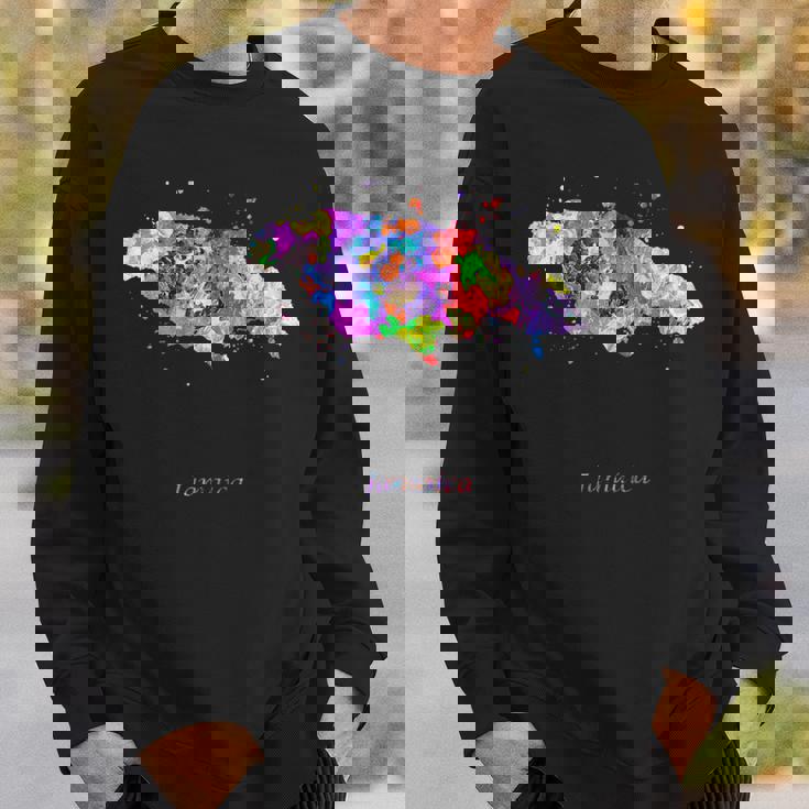 ジャマイカの地図 スウェットシャツ 彼への贈り物