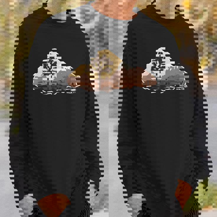 ジョシュア レトロ ボルダー ツリー ファニー ロック クライミング スウェットシャツ 彼への贈り物