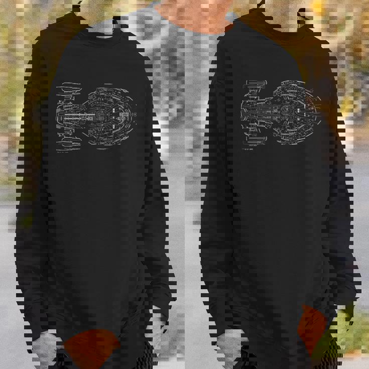 スタートレック ボイジャー スケマティック スウェットシャツ 彼への贈り物