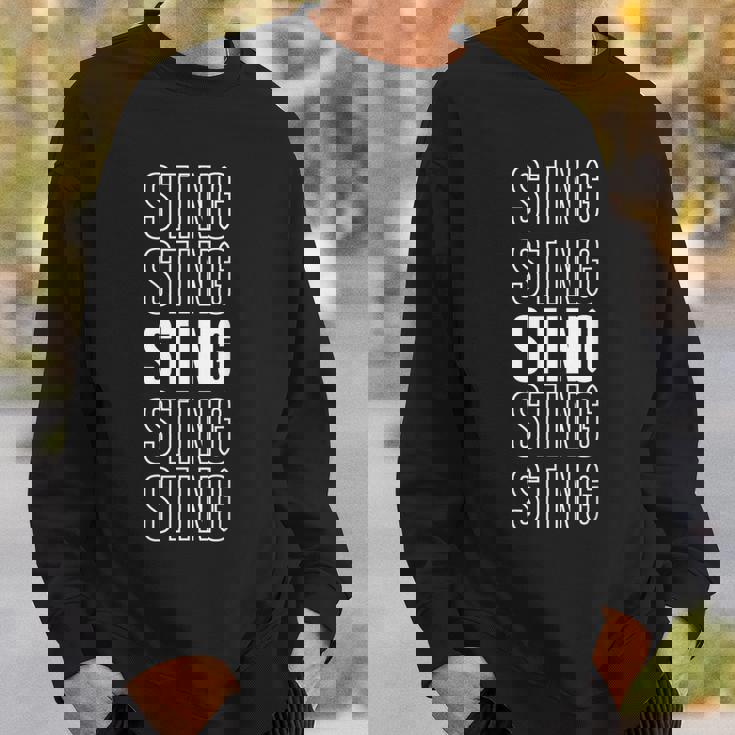 スティング。 スウェットシャツ 彼への贈り物