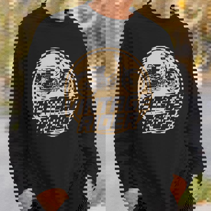 スーパーカブ C100 原付バイク ヴィンテージ ライダー レトロジャパン 長袖tシャツ スウェットシャツ 彼への贈り物