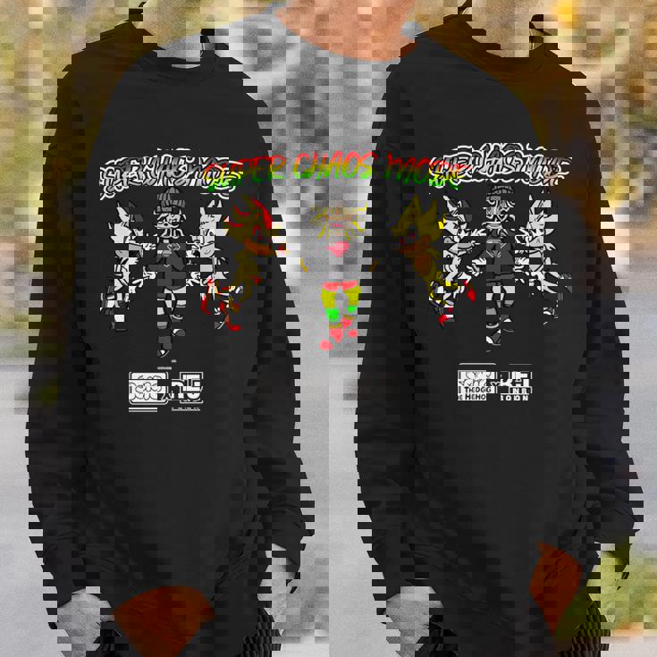 ソニック×れじぇくんuper Chaos Mode Winter Edition L 長袖tシャツ スウェットシャツ 彼への贈り物