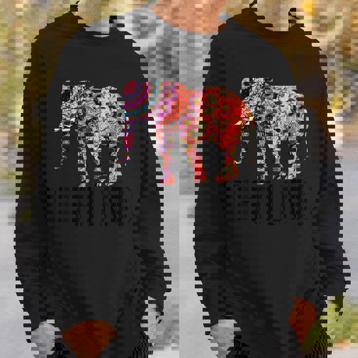 タイ象のお土産シャツ スウェットシャツ 彼への贈り物