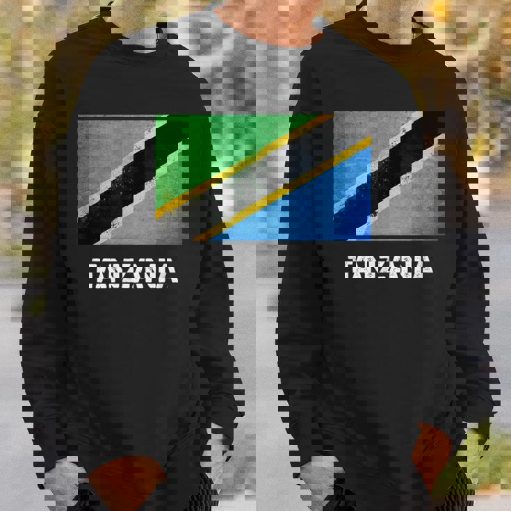 タンザニア国旗tシャツ スウェットシャツ 彼への贈り物