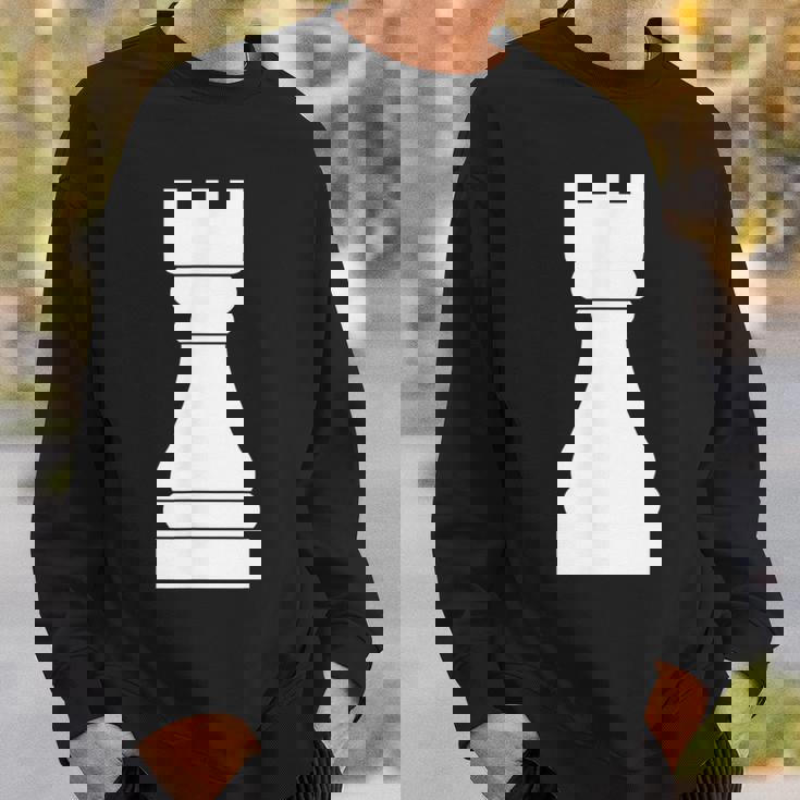 チェス、チェスの駒、ルーク、チェス愛好家、ギフト Chess スウェットシャツ 彼への贈り物