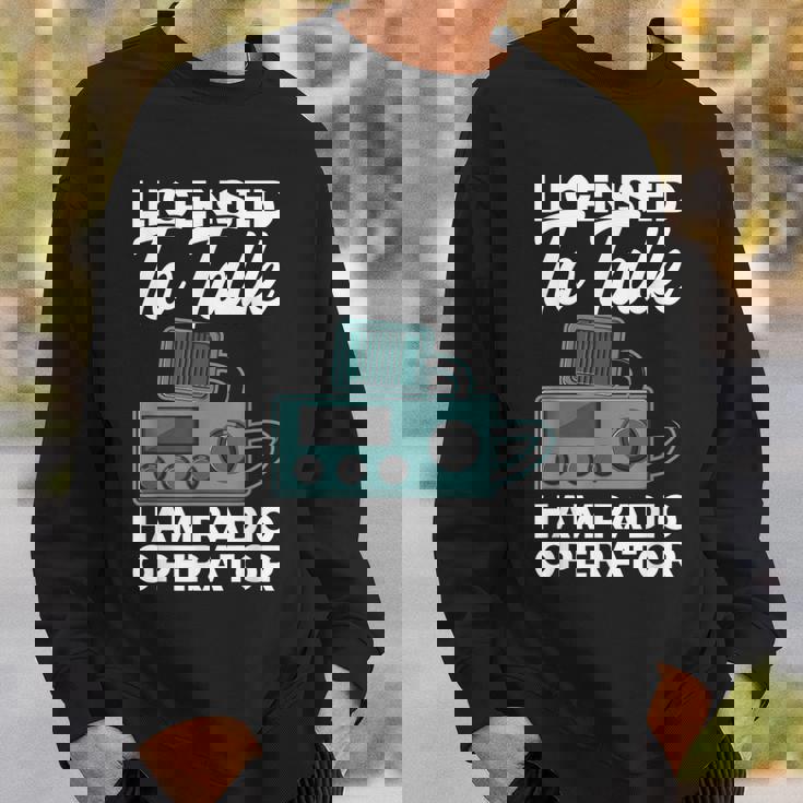 トークハム ラジオオペレーターアマチュア無線 ハム無線機許諾済 スウェットシャツ 彼への贈り物