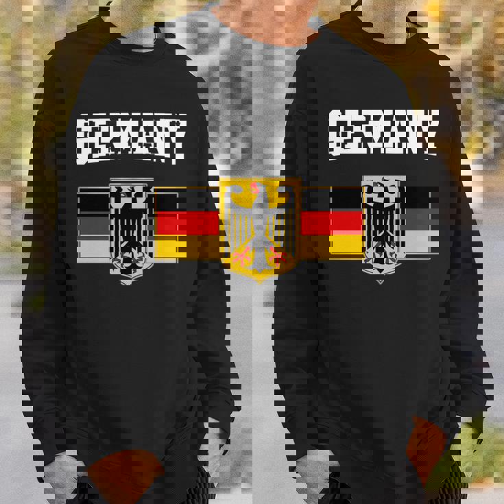 ドイツの国旗 ドイツの国章 長袖tシャツ スウェットシャツ 彼への贈り物