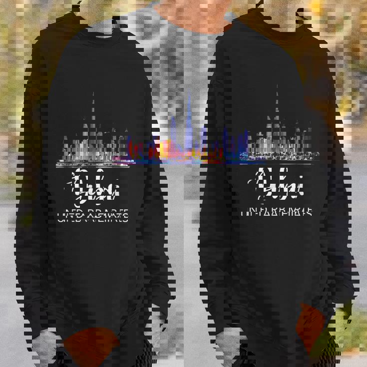 ドバイ お土産 スカイライン Uae アラブ首長国連邦 リマインダー スウェットシャツ 彼への贈り物