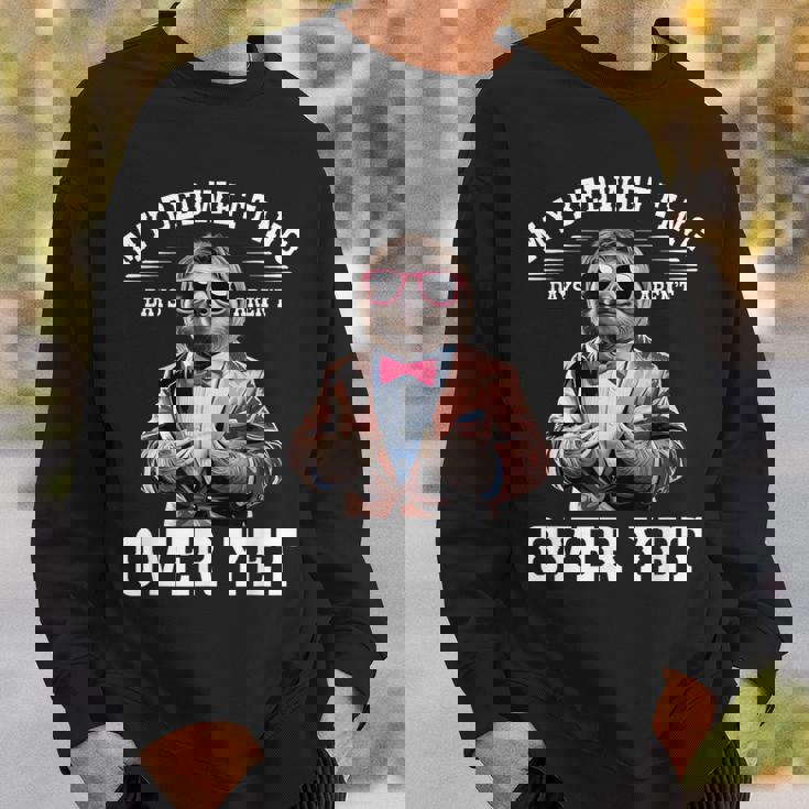 ナマケモノのスーツでおねしょの日々は恥ずかしいけど恥ずかしい。 スウェットシャツ 彼への贈り物