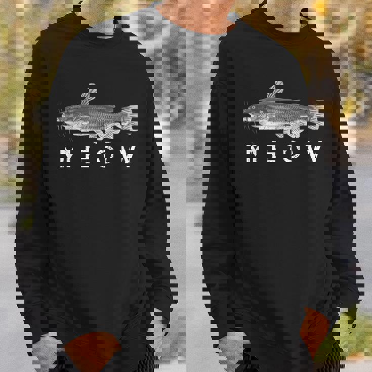 ナマズ シャツ ニャーファニー ナマズ フィッシング フィッシャーマン スウェットシャツ 彼への贈り物