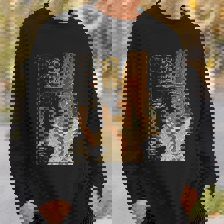 ネフェルタリ女王 古いエジプトファラオ家族 誕生日 クリスマスギフト スウェットシャツ 彼への贈り物