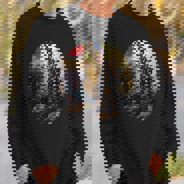 バスティーユを襲うフランス革命 パリ フランス スウェットシャツ 彼への贈り物