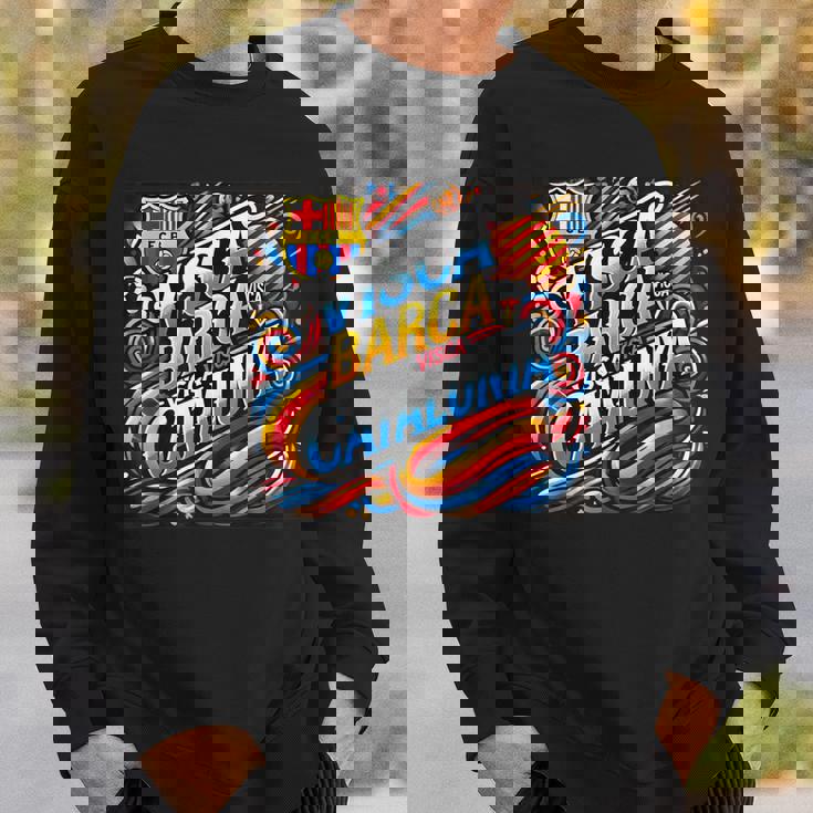 バルセロナ フットボール クラブ スペイン エスパーナ バルセロナ メンズ レディース スウェットシャツ 彼への贈り物