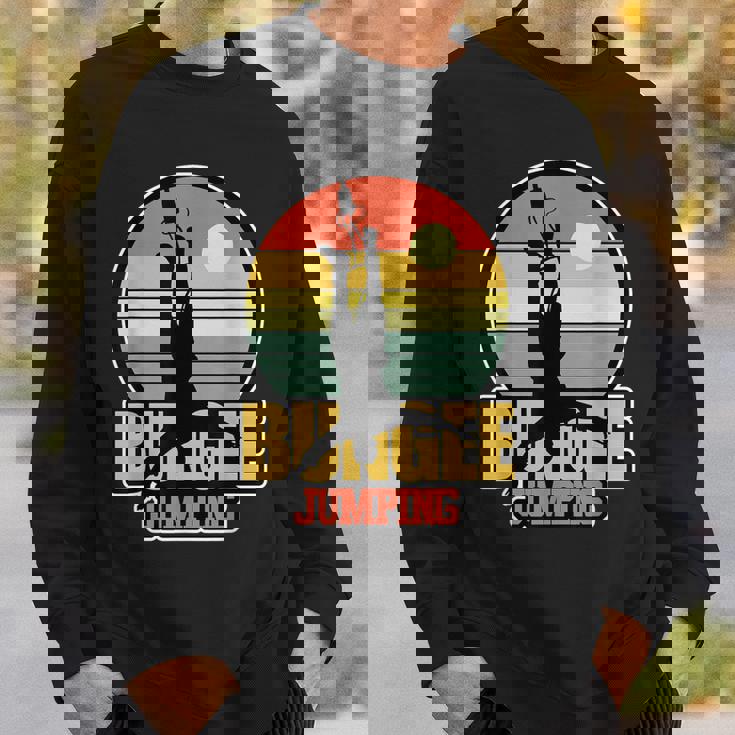 バンジージャンプ バンジージャンプ エクストリームスポーツファン スウェットシャツ 彼への贈り物