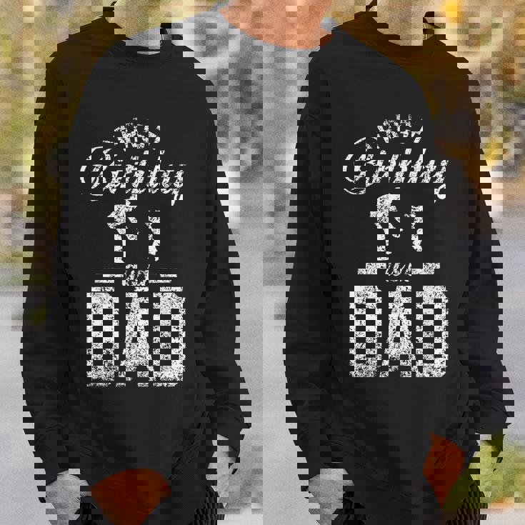 パパになって初めての誕生日 お父さん 父 パパ パーティー 誕生日 スウェットシャツ 彼への贈り物