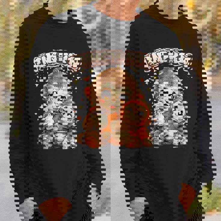 パンチくん ベビースノーモンキー 日本おもちゃ オランウータン スウェットシャツ 彼への贈り物