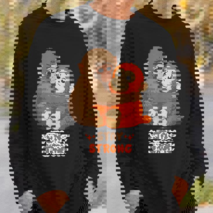 パンチパンチくん 寂しい動物園猿 スウェットシャツ 彼への贈り物