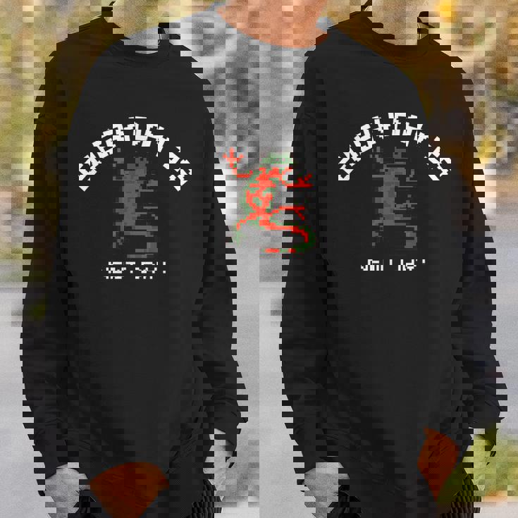 ピクセル アニマルズ アカハライモリ Japanese Fire Belly Newt 白フォント スウェットシャツ 彼への贈り物