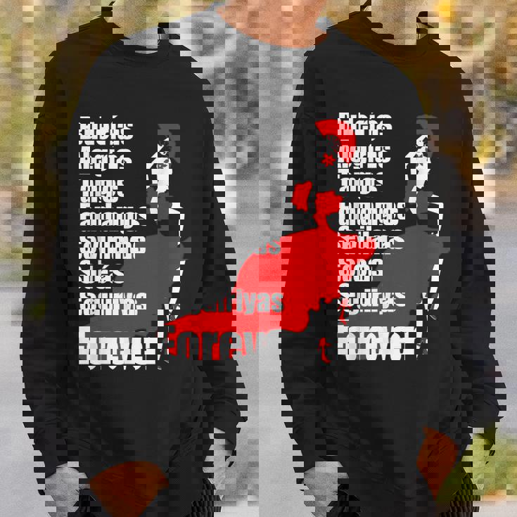 フラメンコダンススタイルパロス スウェットシャツ 彼への贈り物