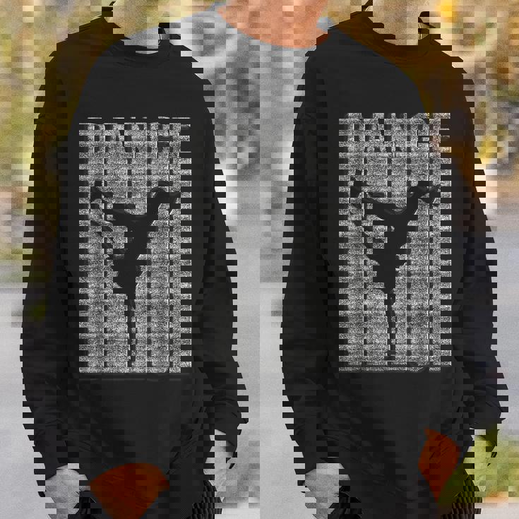 ブレイクダンス シャツ ヒップホップ ダンス イメージ シルエット ブレイクダンス スウェットシャツ 彼への贈り物