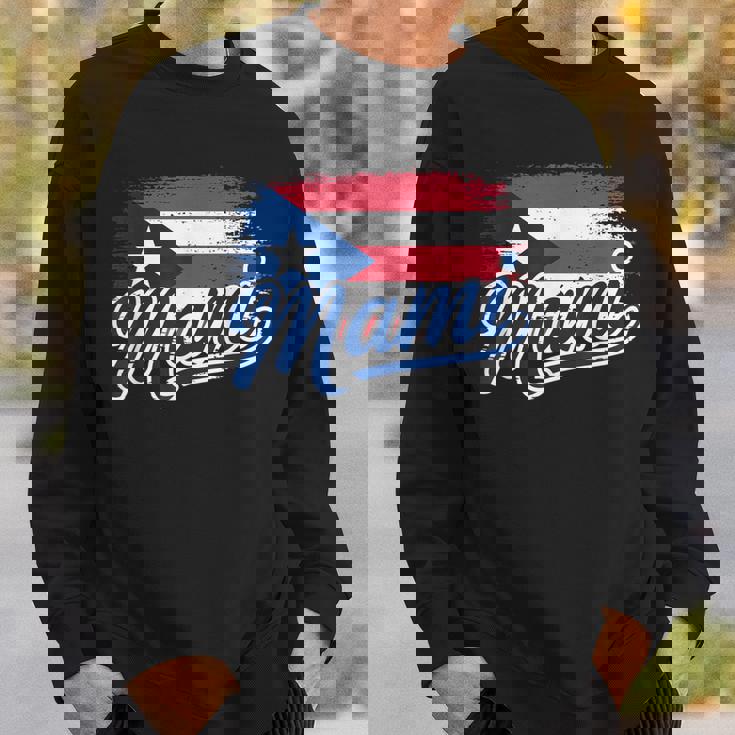 プエルトリコの母旗 プエルトリコ マミ プエルトリコ スウェットシャツ 彼への贈り物