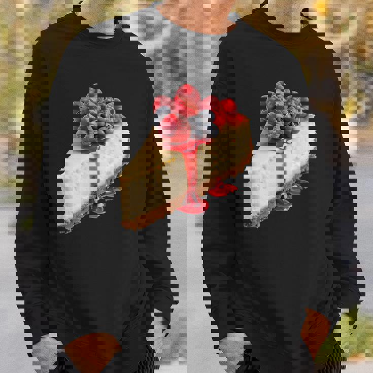 ベリー入りチーズケーキ スウェットシャツ 彼への贈り物