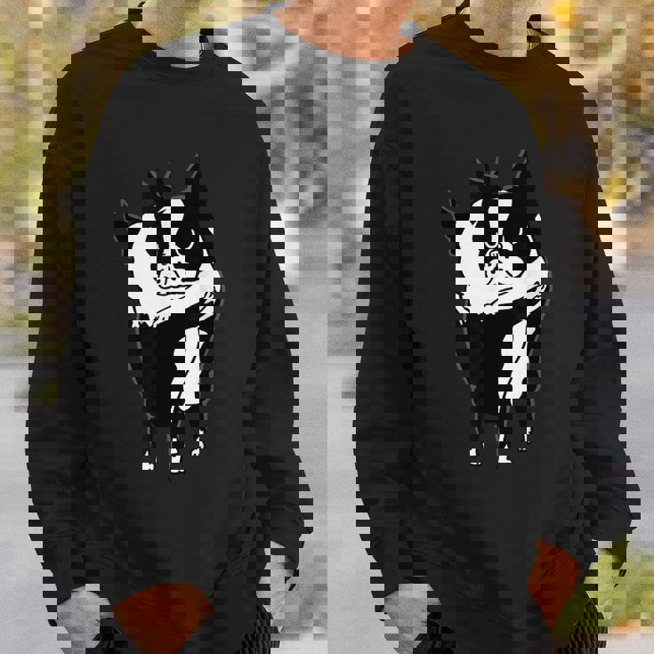 ボストンテリアハグ スウェットシャツ 彼への贈り物