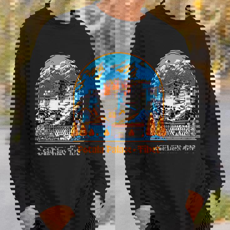 ポタラ宮 チベット ラサ 仏教 スウェットシャツ 彼への贈り物