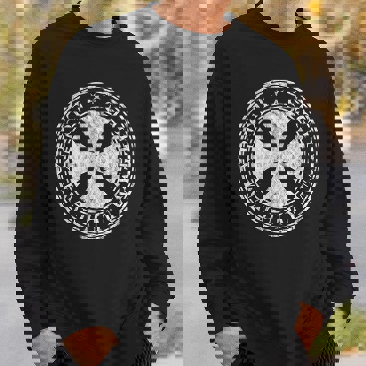 マルタ十字架の紋章 -2Intage スウェットシャツ 彼への贈り物