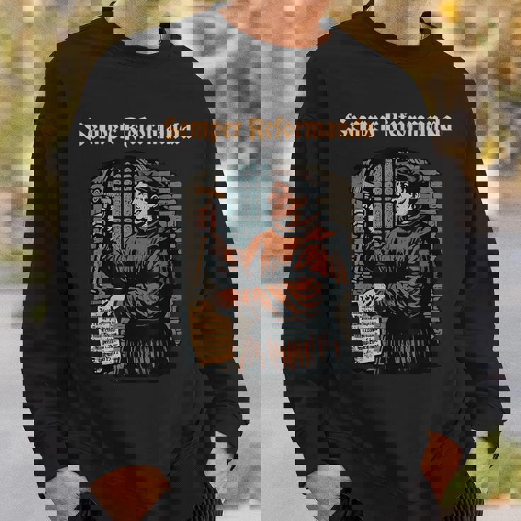 マルティン・ルター宗教改革 ゼンパー・レフォルマンダ・クリスチャン スウェットシャツ 彼への贈り物