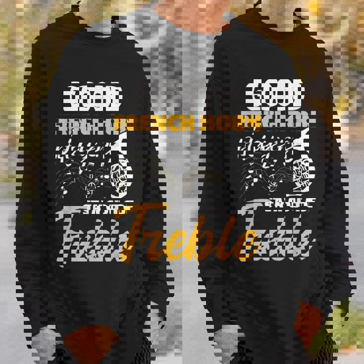 マーチング・フレンチ・ホルンバンド スウェットシャツ 彼への贈り物