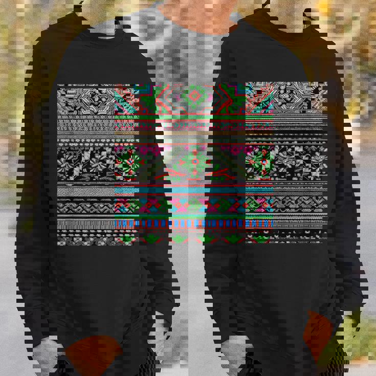 ミャオ族デザイン スウェットシャツ 彼への贈り物