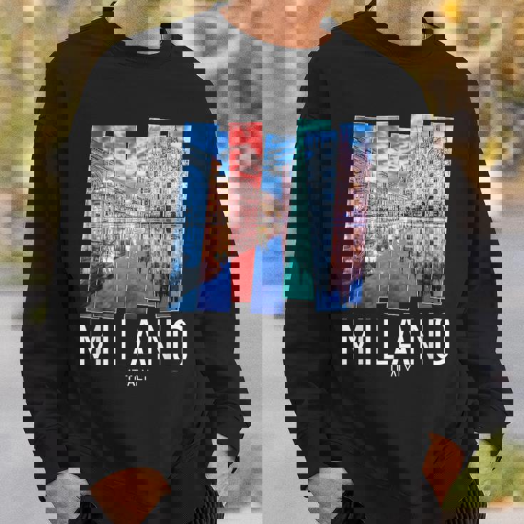 ミラノ シャツ レディース メンズ ミラノ イタリア お土産 ギフト スウェットシャツ 彼への贈り物